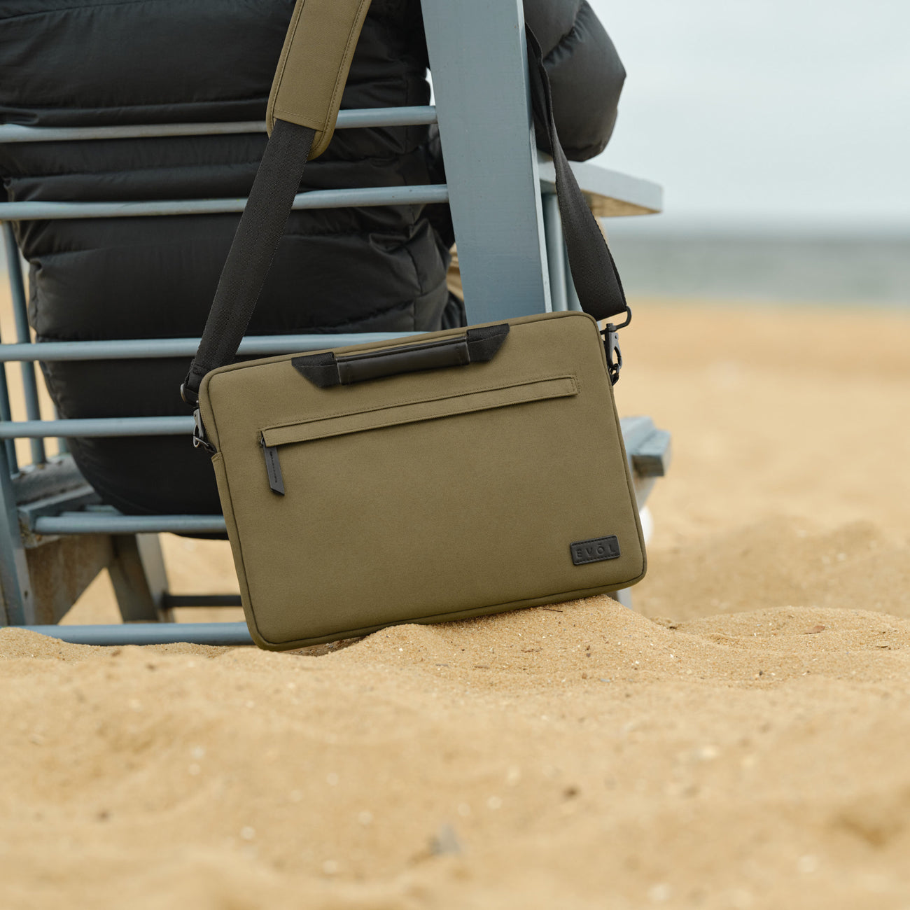 Tech - 13.3" - 14.1" Slimline Laptop Briefcase Generation Earth